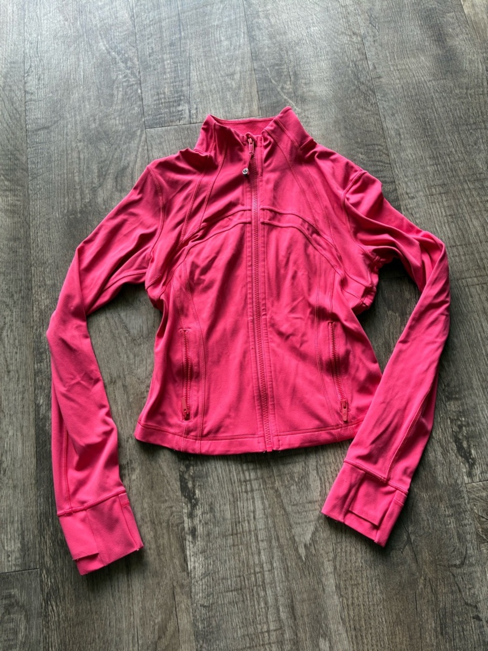 Lulu lemon Define Women's Hot Pink Zip-Up Active Jacket